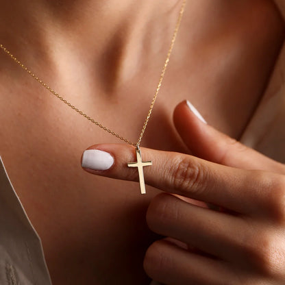 Stainless Steel Cross Necklace